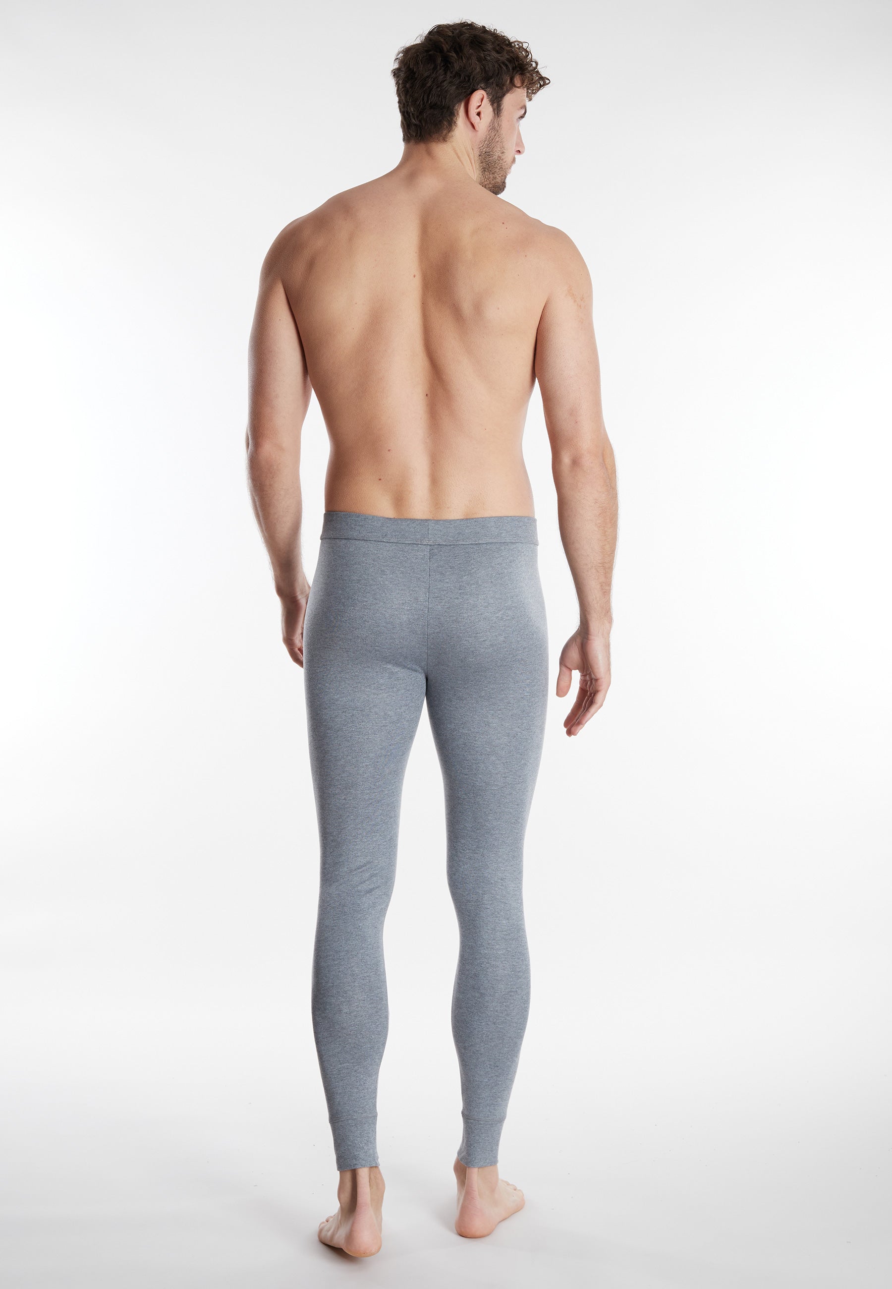 ceceba-herren-lange-unterhose-grau-uni-thermo image 3