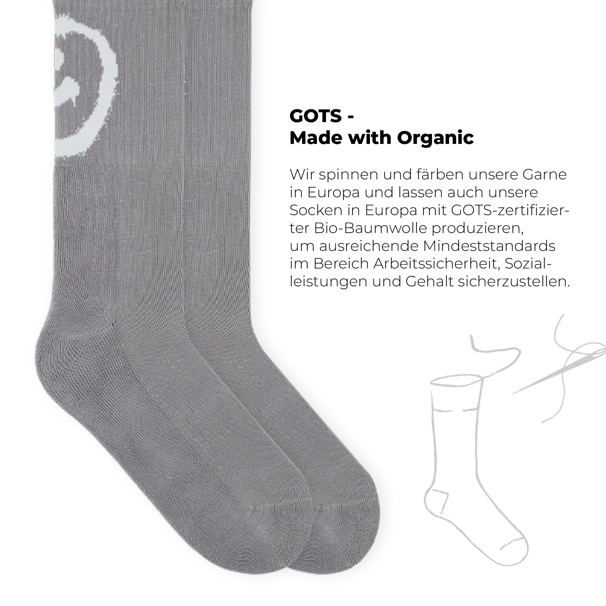 von-jungfeld-tennissocken-crew-socks-bio-baumwolle-gr-35-46-icon-design image 6