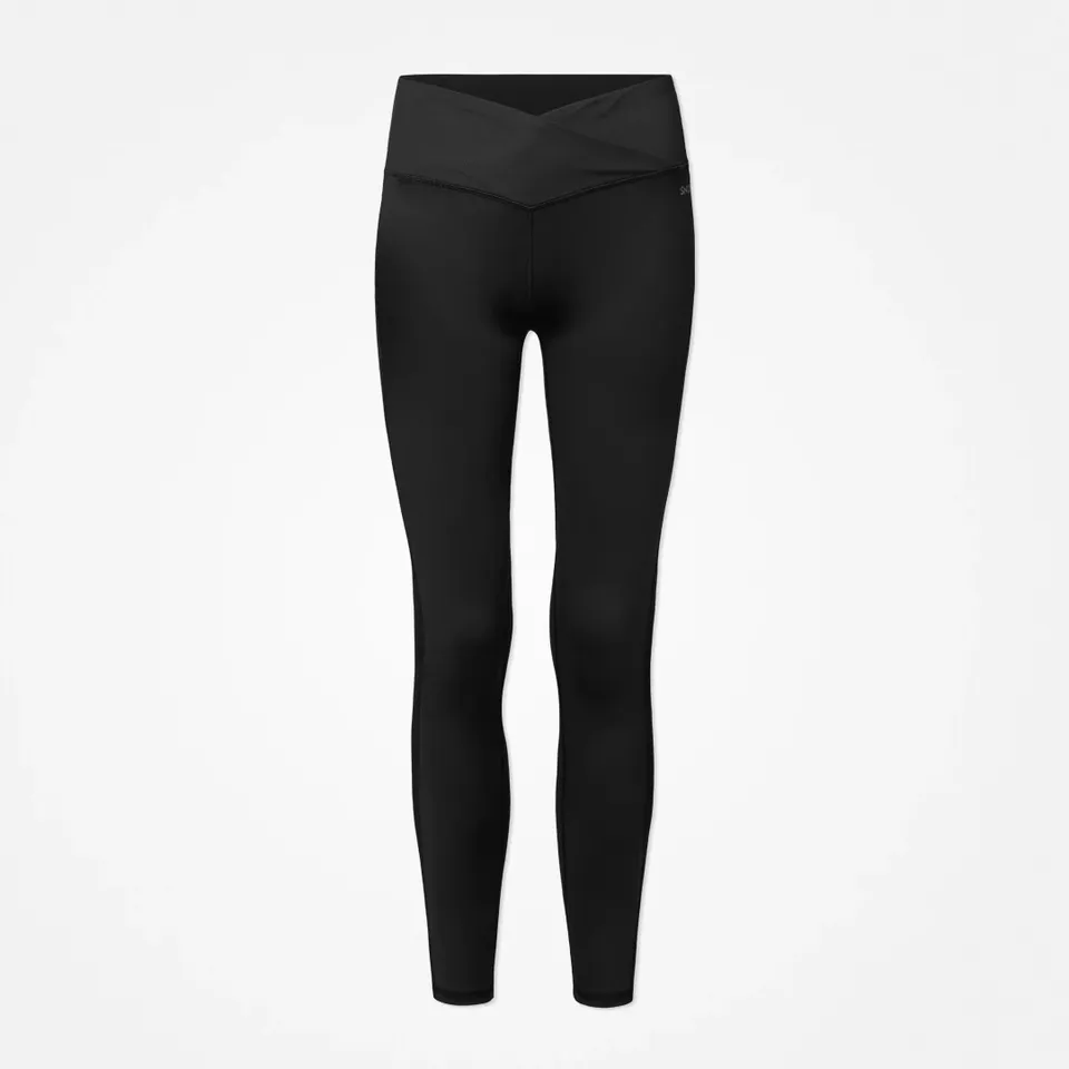 snocks-high-waist-leggings-v-cross-schwarz-damen-sportleggings image 1