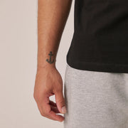 snocks-basic-t-shirt-herren-schwarz image 5