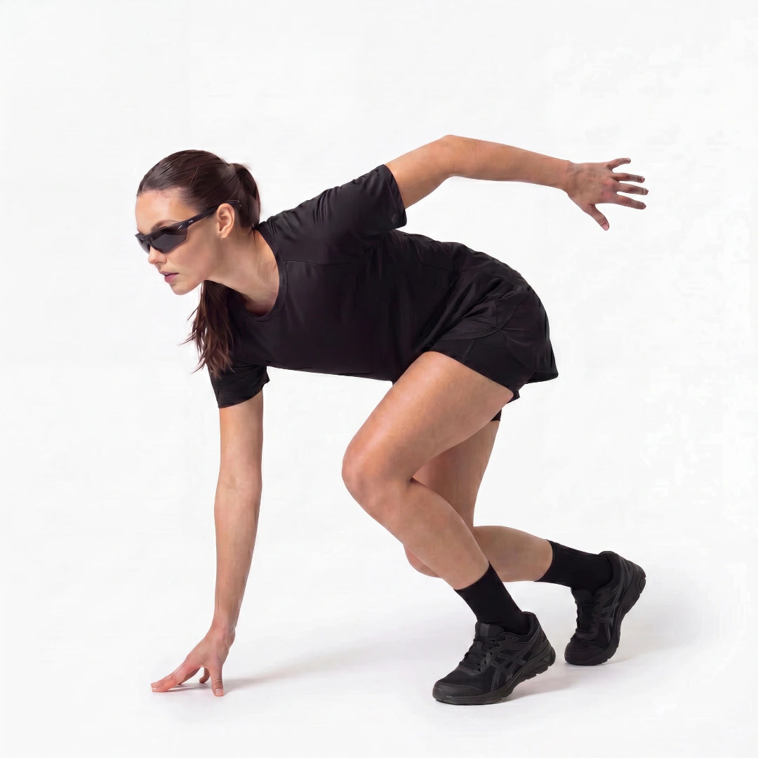 snocks-sport-shirt-mesh-damen-schwarz-relaxed-fit-trainingsshirt image 3