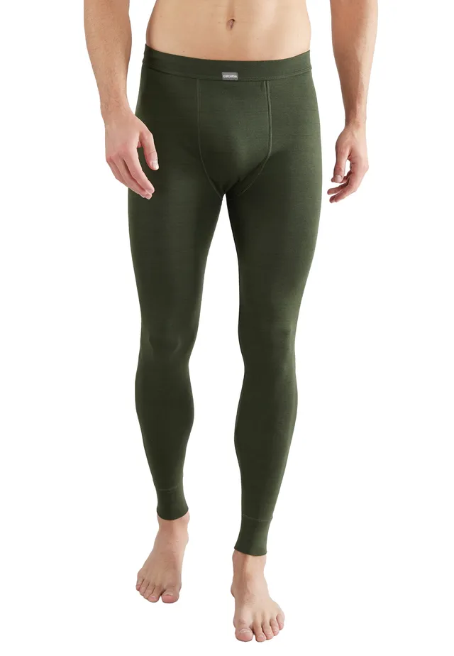 ceceba-herren-lange-unterhose-gr-n-uni-active-rib-thermo image 1