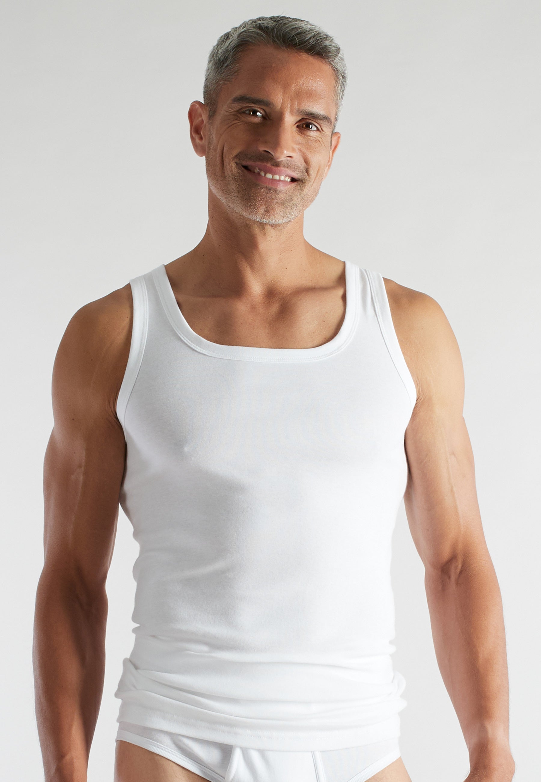 ceceba-herren-tank-top-wei-uni-2er-pack-feinripp image 2