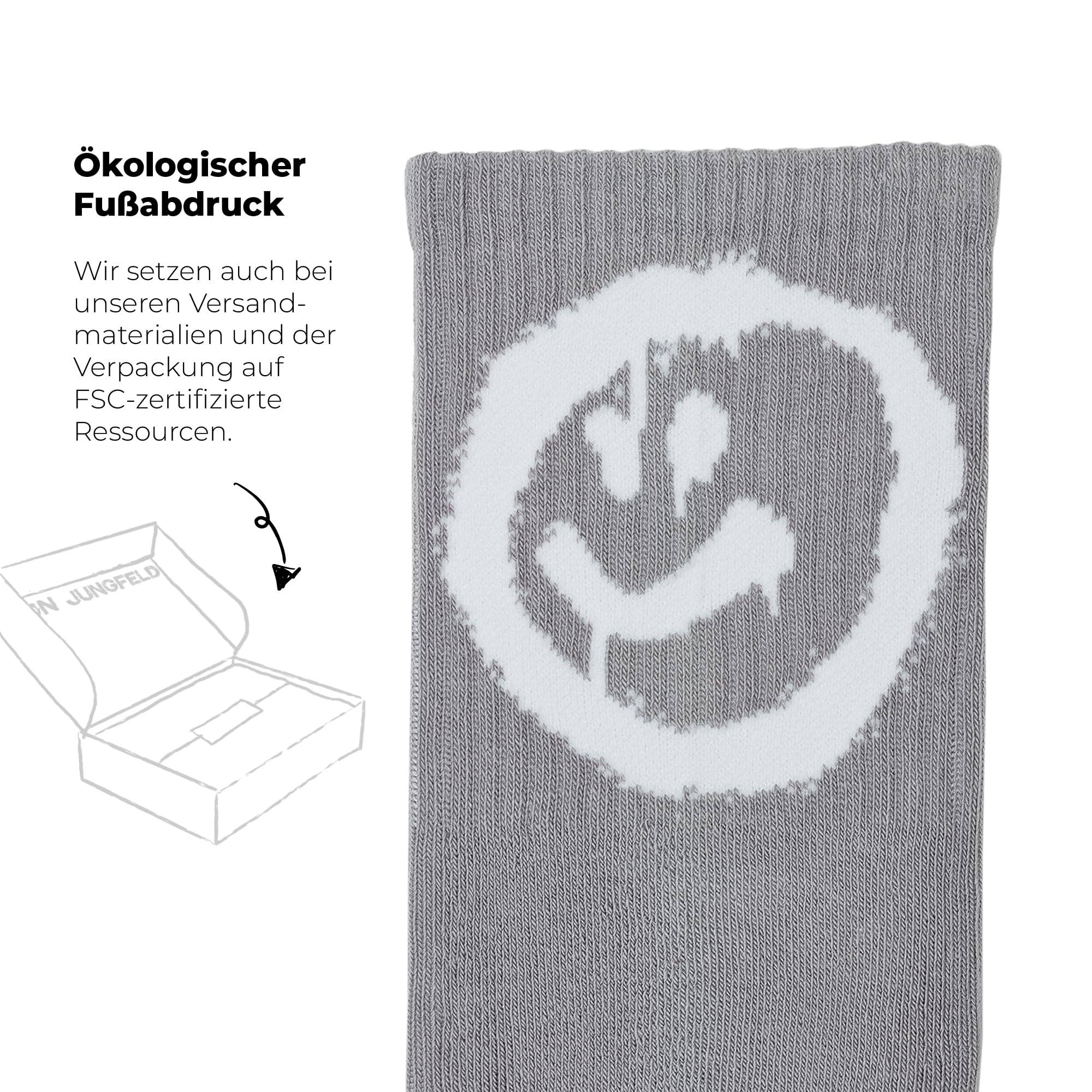 von-jungfeld-tennissocken-crew-socks-bio-baumwolle-gr-35-46-icon-design image 7