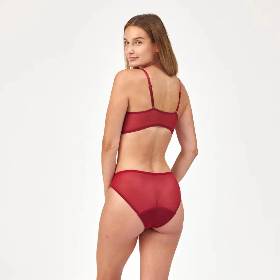 snocks-x-femtis-period-panty-ruby-highwaist-rot image 1