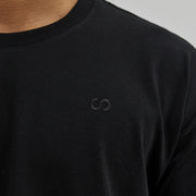 snocks-oversized-t-shirt-herren-schwarz-2 image 8