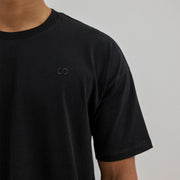 snocks-oversized-t-shirt-herren-schwarz-2 image 7
