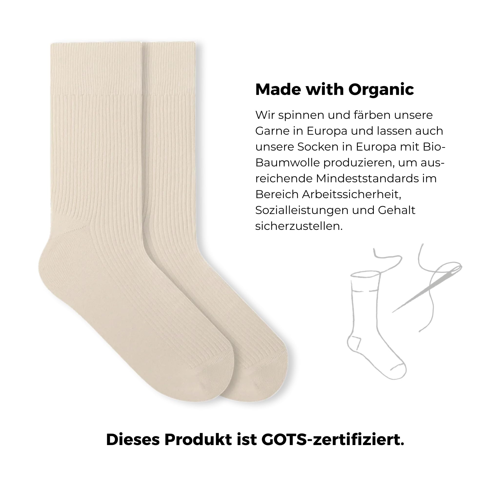 von-jungfeld-feingerippte-bio-baumwollsocken-business-alltagssocken-gr-36-46 image 6
