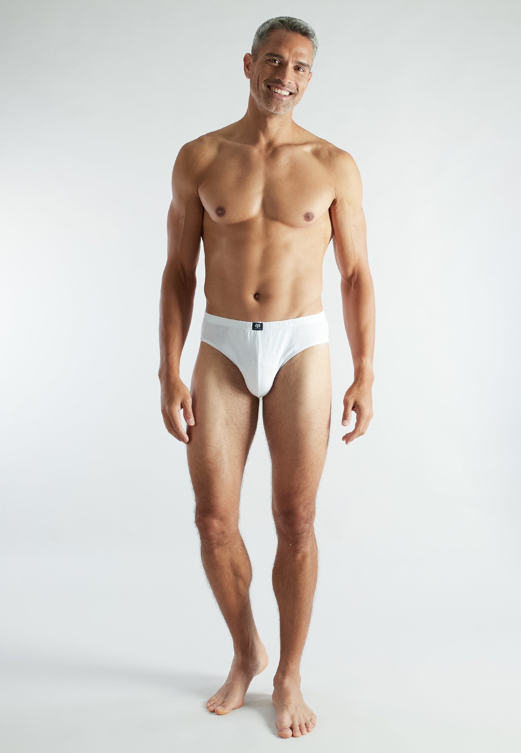 ceceba-herren-slip-wei-uni-3er-pack image 2