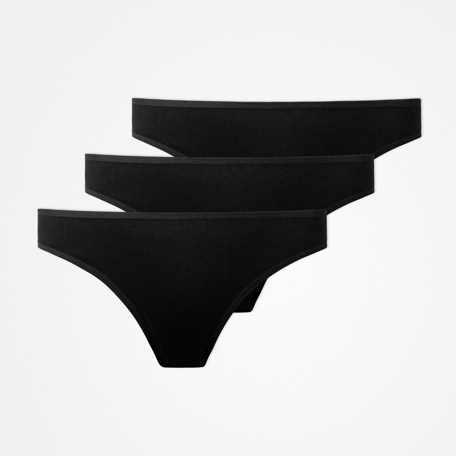 snocks-tangas-schwarz-damen-slip-aus-bio-baumwolle image 1