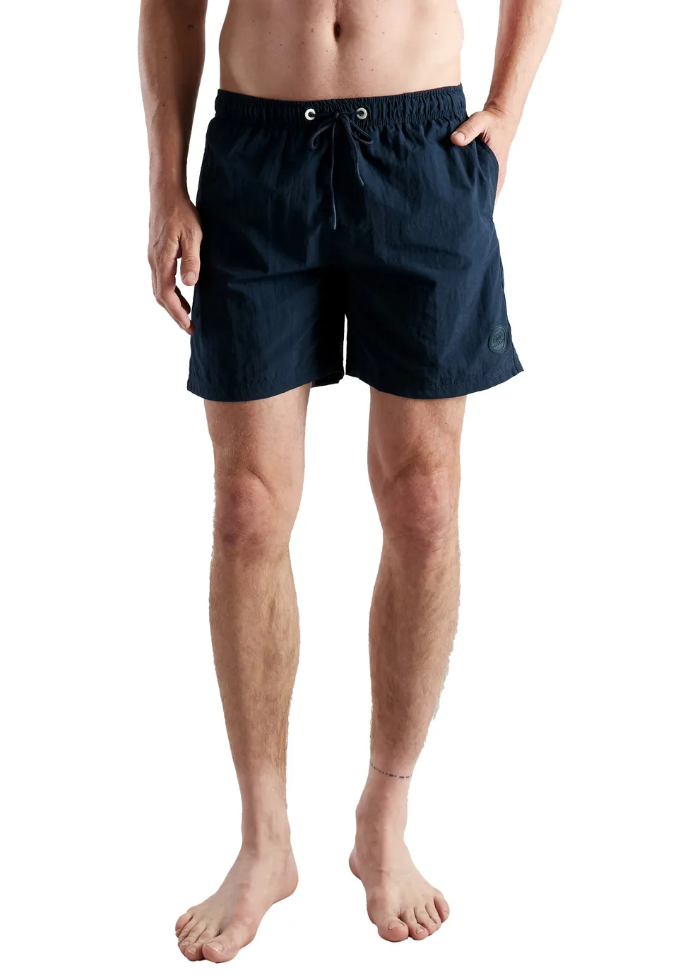 ceceba-herren-badeshorts-blau-uni image 1
