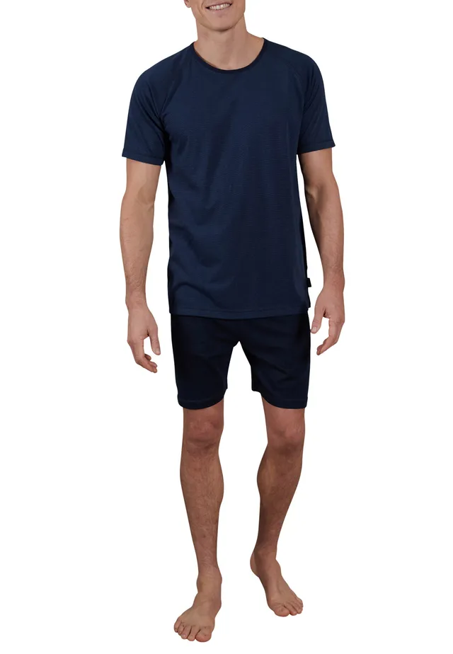 ceceba-herren-shorty-blau-quergestreift-2 image 1