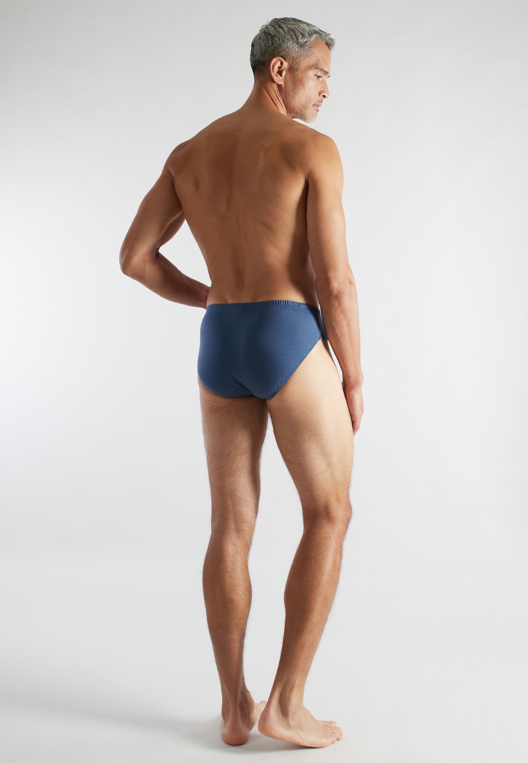 ceceba-herren-slip-blau-uni-3er-pack-mitternachts-blau image 3
