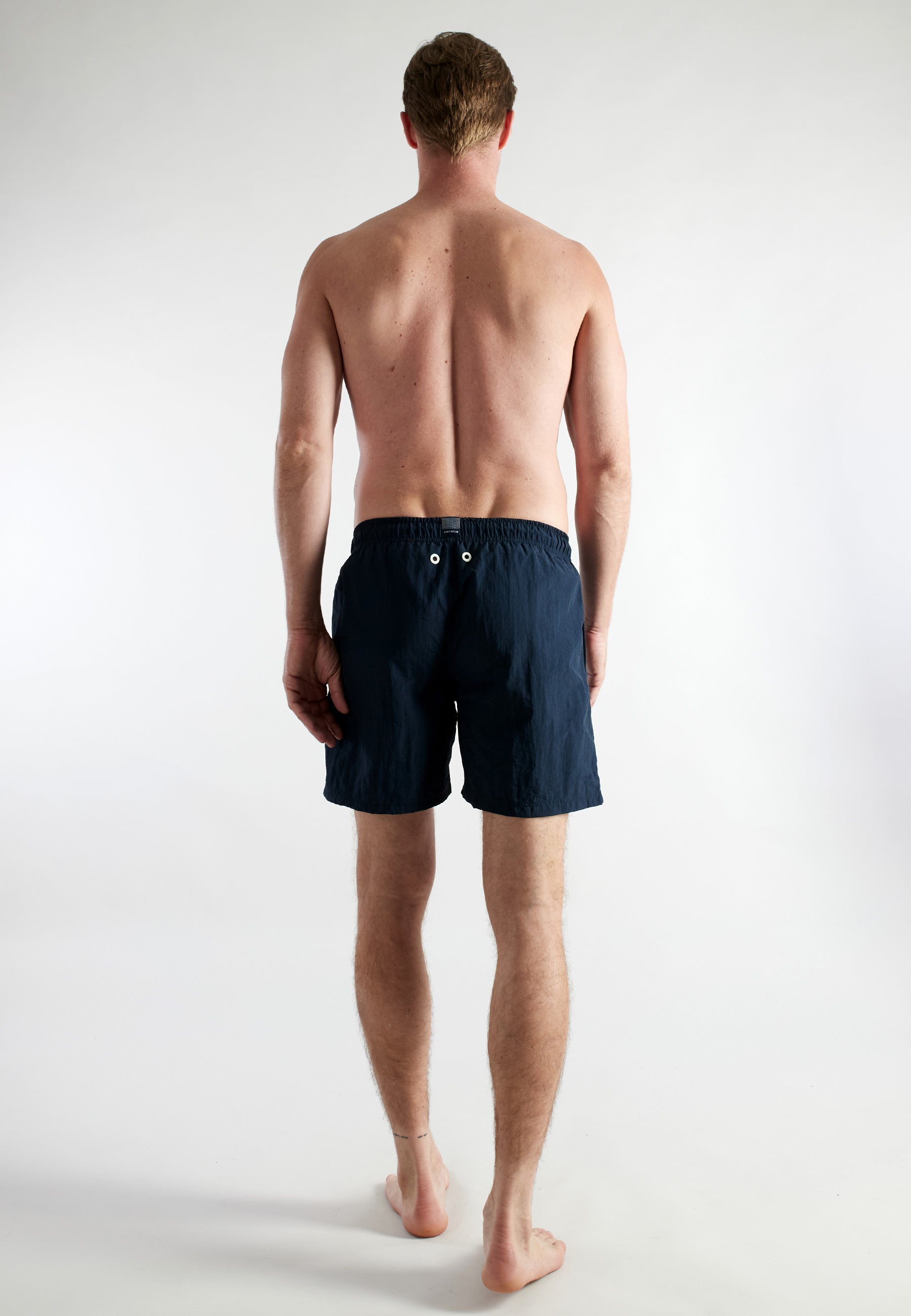 ceceba-herren-badeshorts-blau-uni image 3