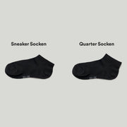 snocks-quarter-socken-schwarz image 8