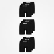 snocks-premium-boxershorts-lang-herren-schwarz-modal image 3
