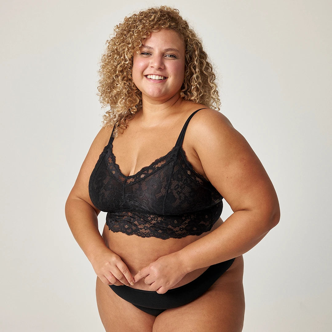 snocks-spitzen-bh-plus-size-schwarz image 7