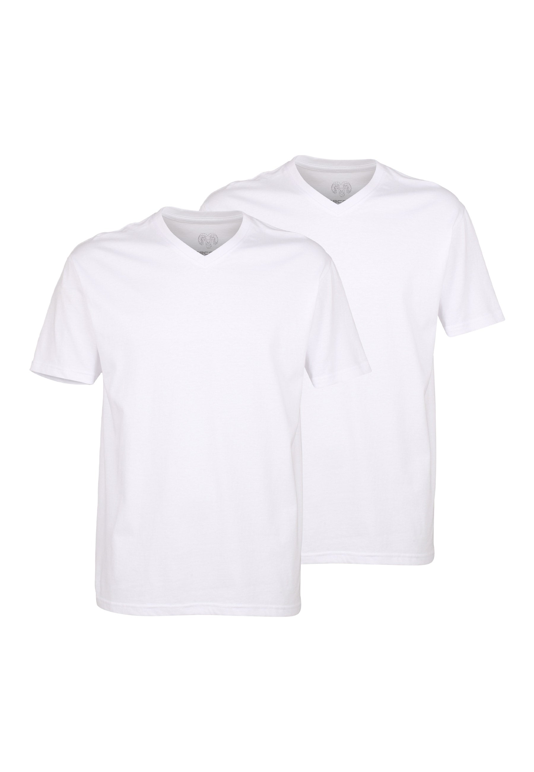 ceceba-herren-t-shirt-wei-uni-2er-pack-konvex-serie image 1