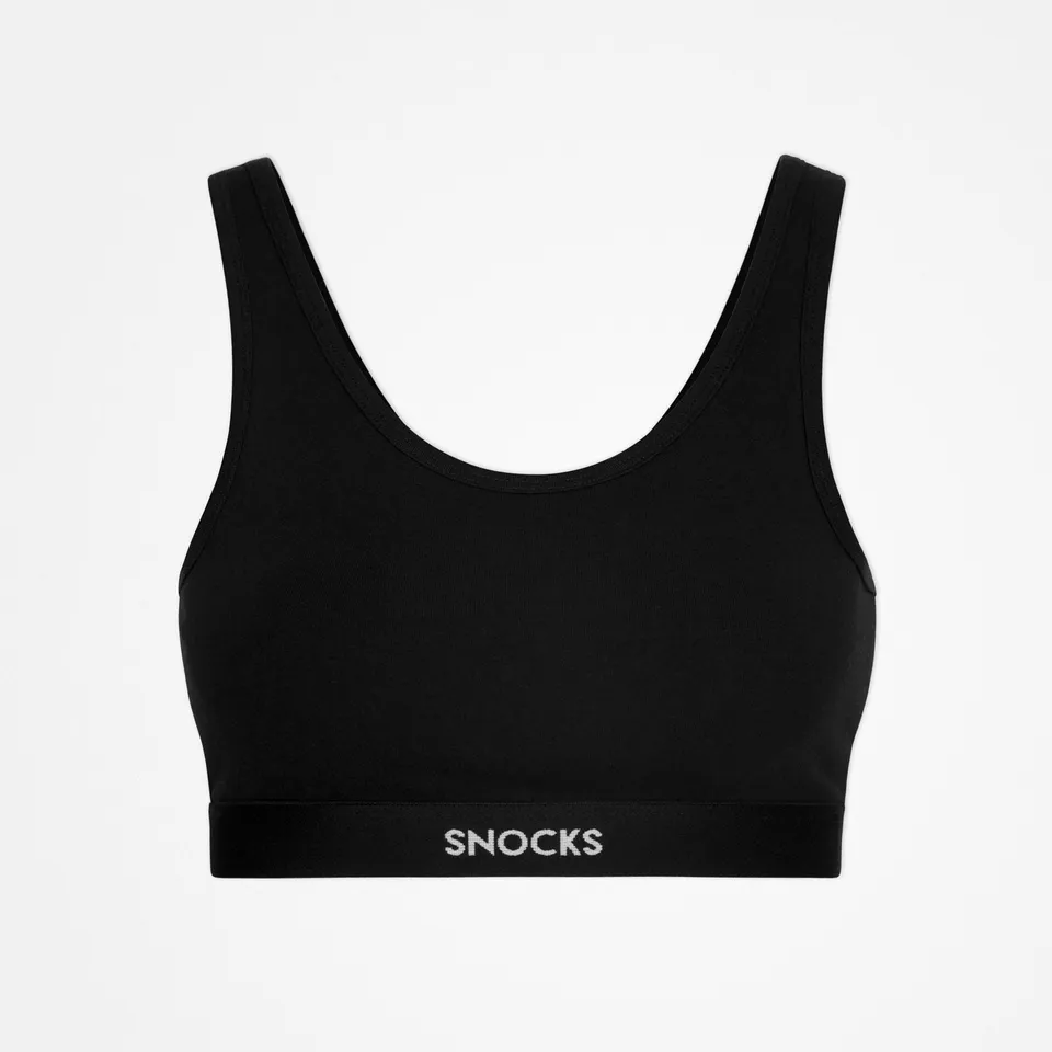 snocks-soft-bh-bralette-ohne-b-gel-schwarz image 1