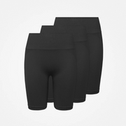 snocks-radlerhose-seamless-damen-schwarz-biker-shorts image 3