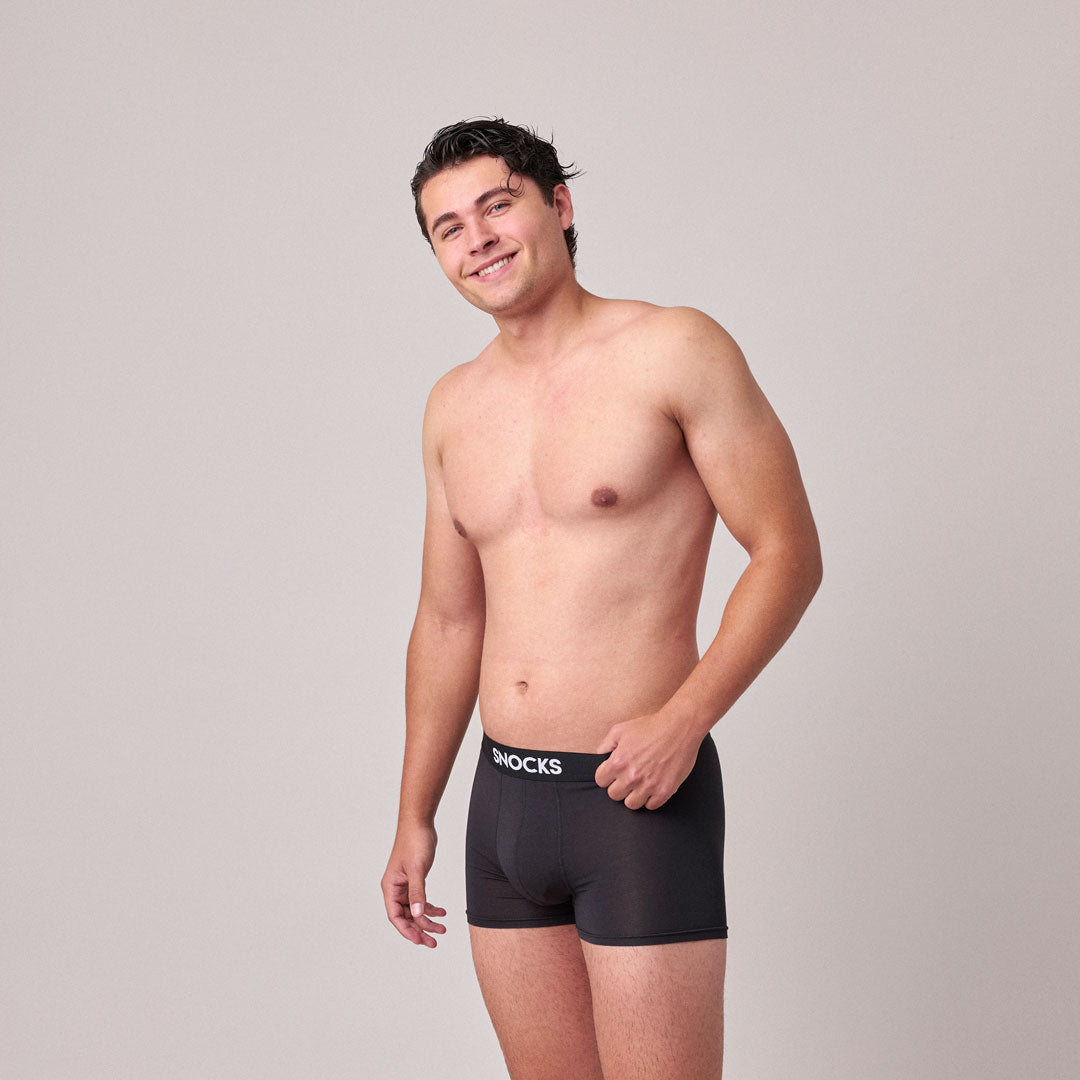 snocks-premium-boxershorts-herren-schwarz-modal image 2