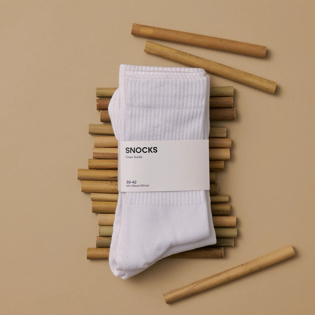 snocks-premium-tennissocken-wei-lange-socken-aus-bambusviskose image 3