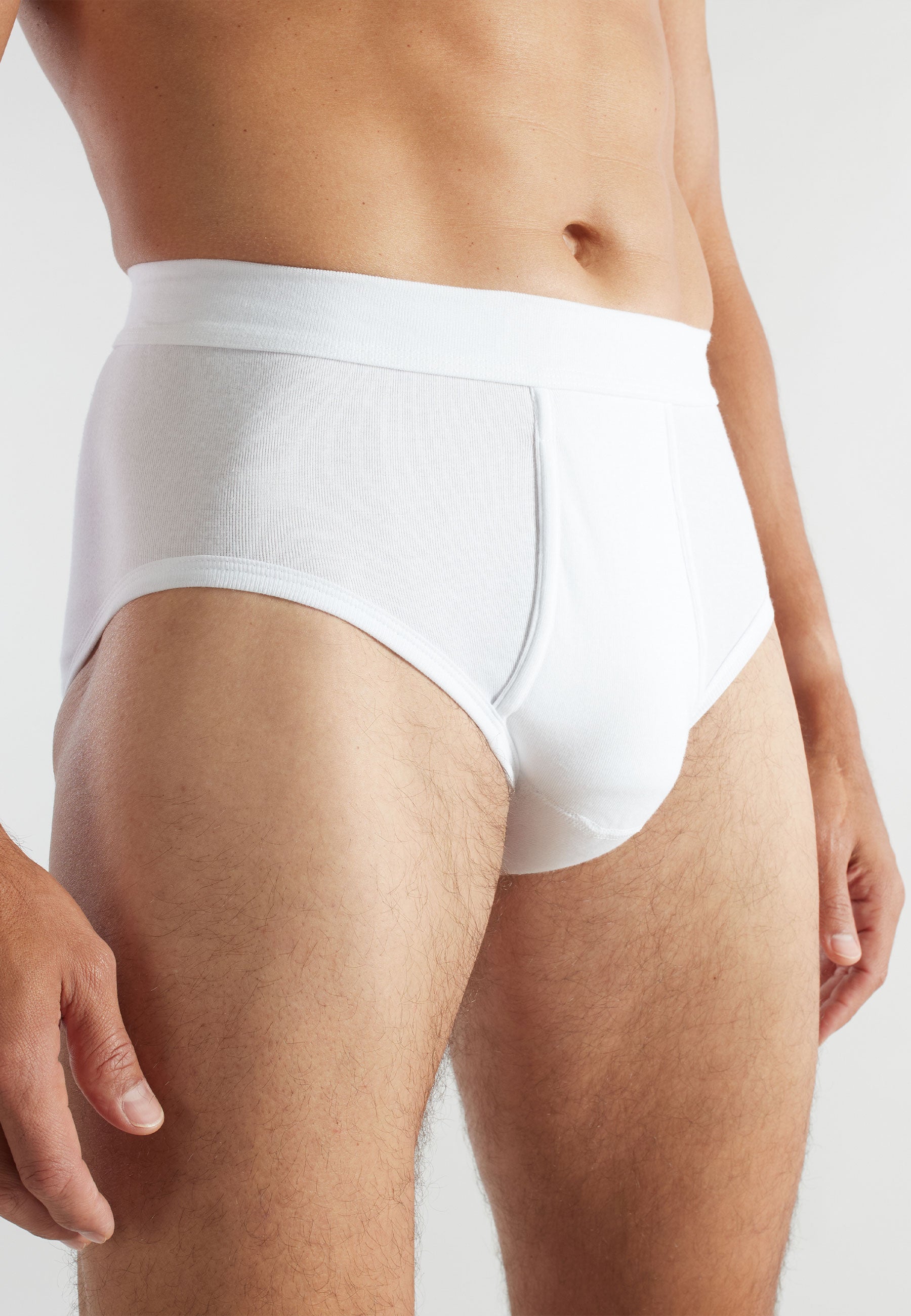 ceceba-herren-slip-wei-uni-2er-pack-feinripp-baumwoll-slip image 4