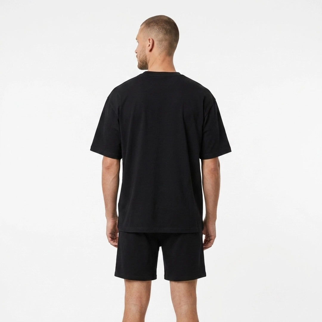 snocks-schlafanzug-set-herren-kurz-schwarz-pyjama-aus-bio-baumwolle image 3