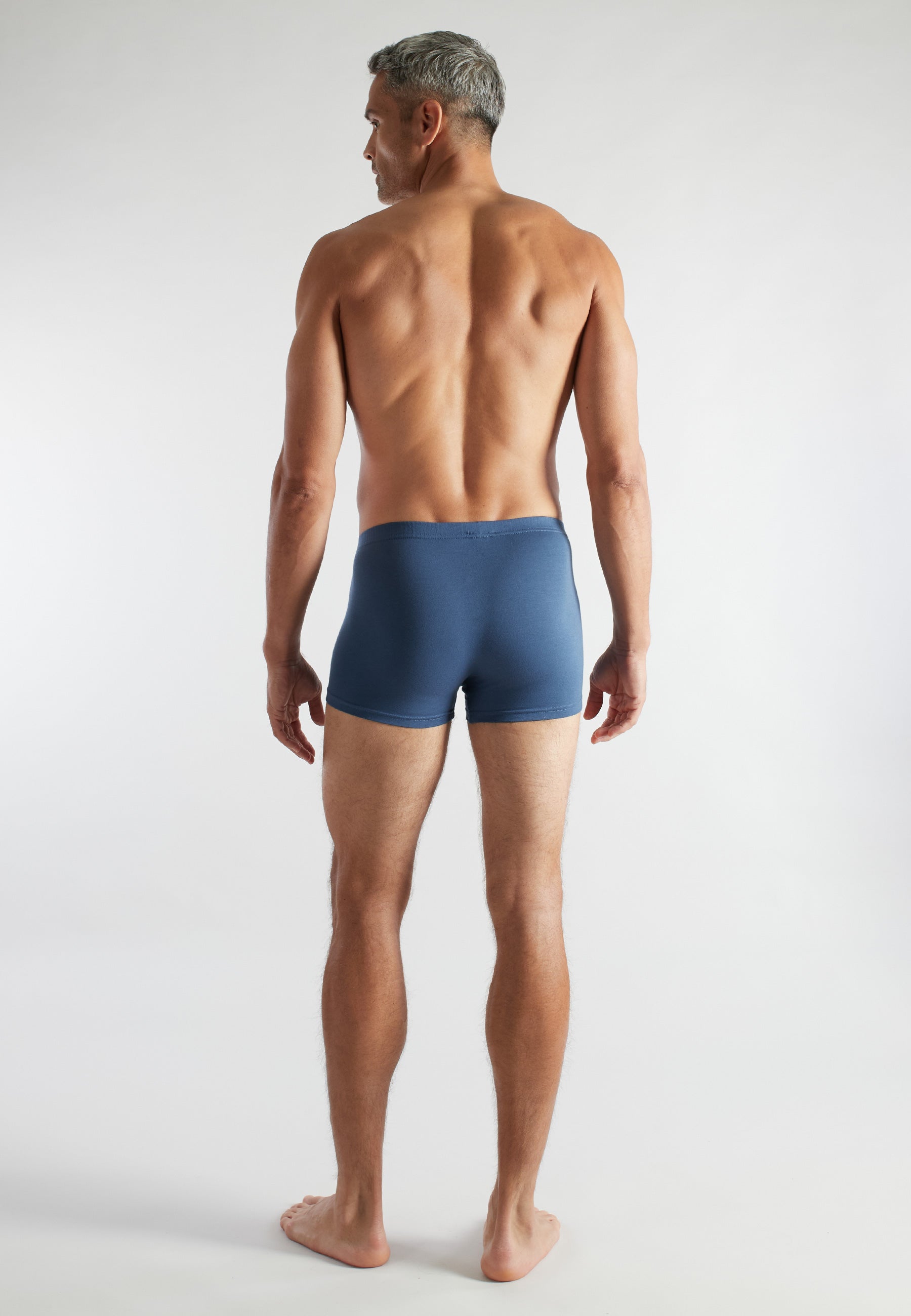 ceceba-herren-pants-blau-uni-2er-pack-short-pants-baumwolle-elasthan image 3