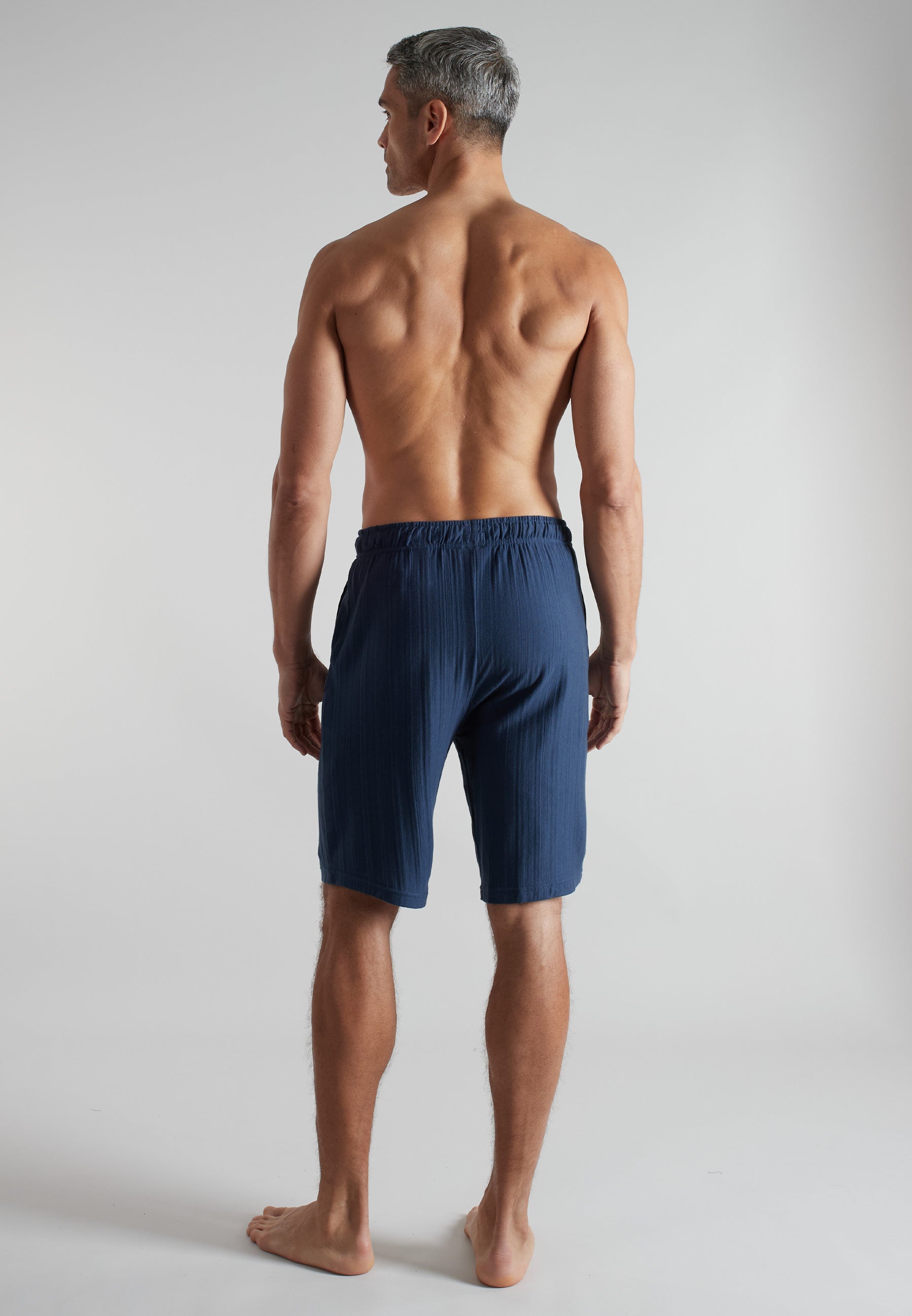 ceceba-herren-bermuda-blau-l-ngsgestreift-baumwoll-bermuda-mit-kordelzug image 3