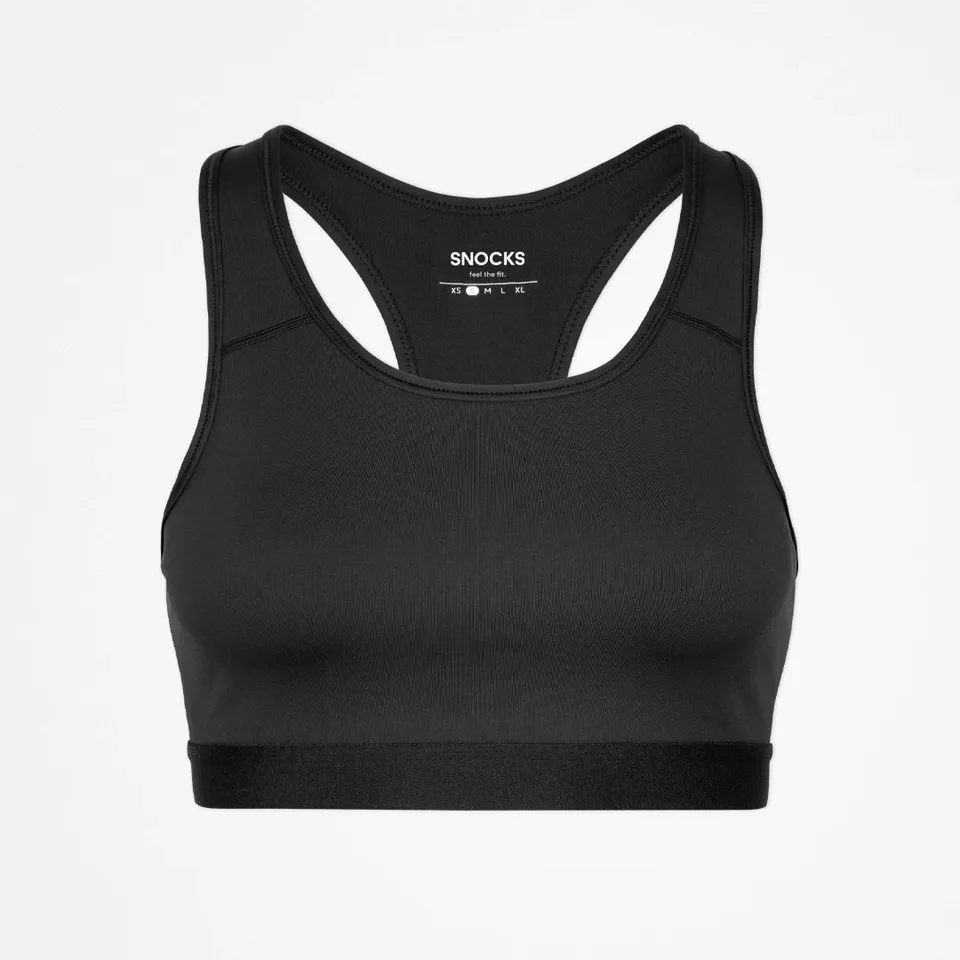 snocks-sport-bh-schwarz-mit-racer-back image 1