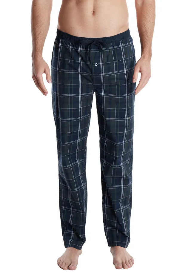 ceceba-herren-lange-hose-blau-kariert image 1
