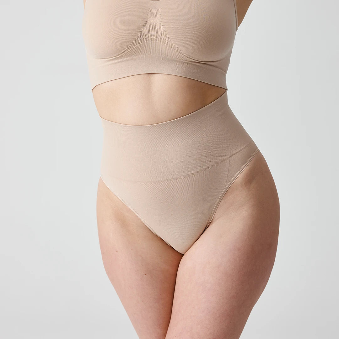 snocks-shaping-slip-damen-beige-shapewear image 2