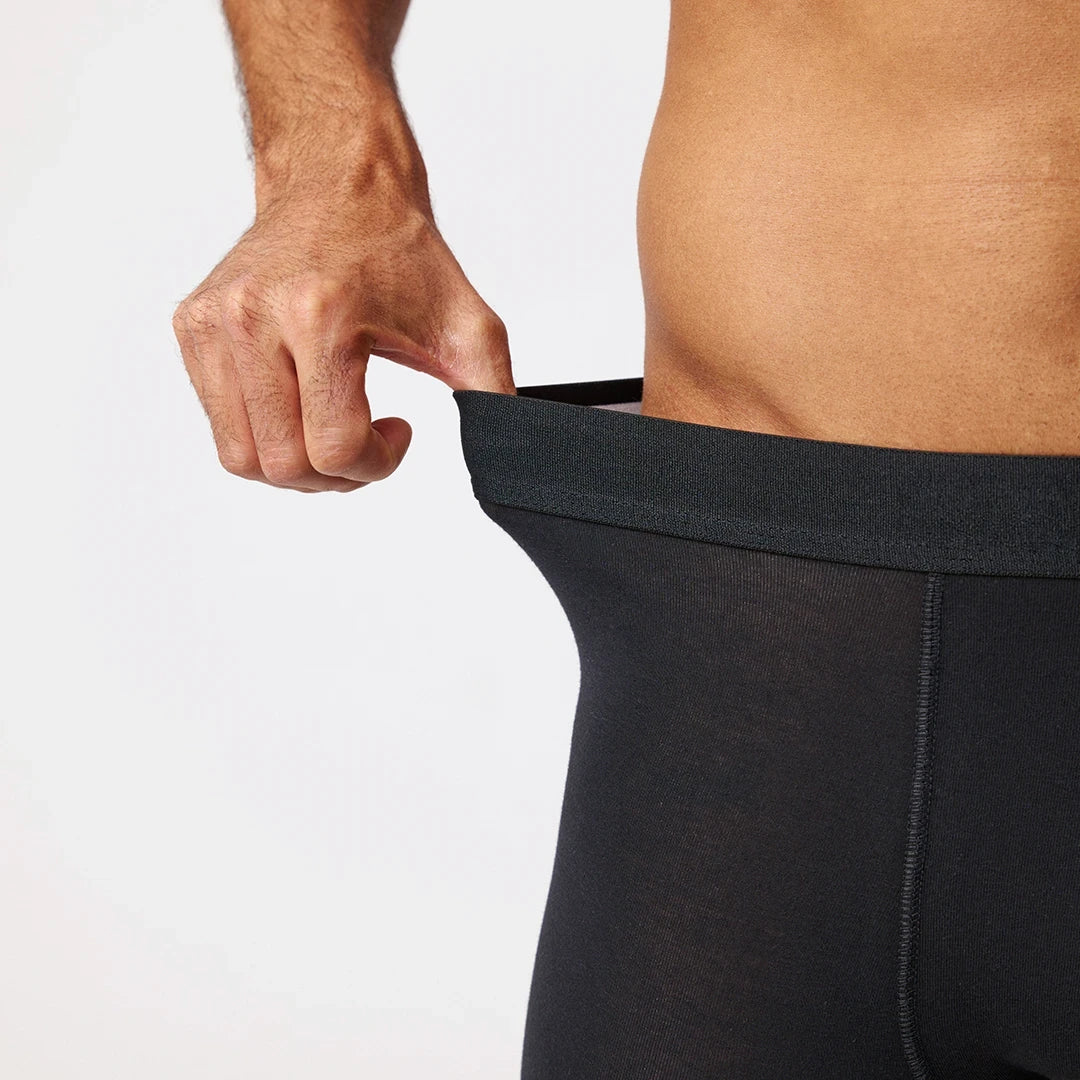 snocks-lange-boxershorts-ohne-logo-herren-schwarz image 2