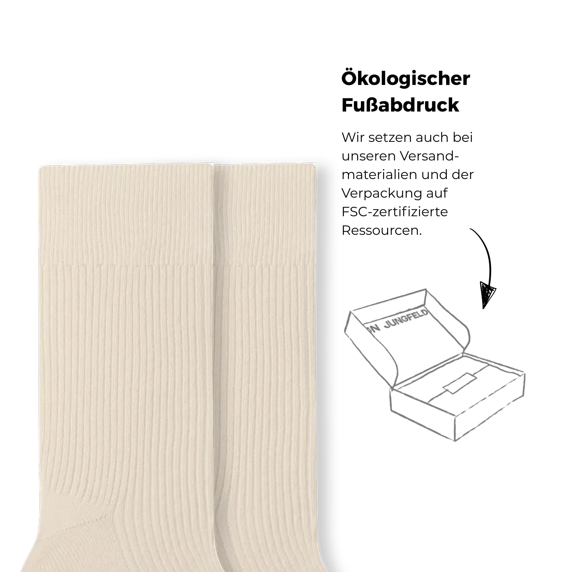 von-jungfeld-feingerippte-bio-baumwollsocken-business-alltagssocken-gr-36-46 image 7