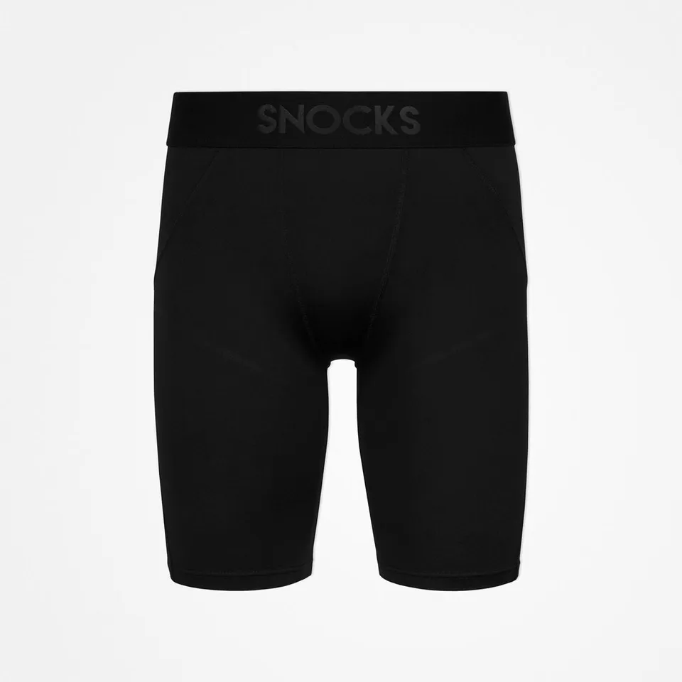 snocks-kurze-leggings-tights-herren-schwarz image 1