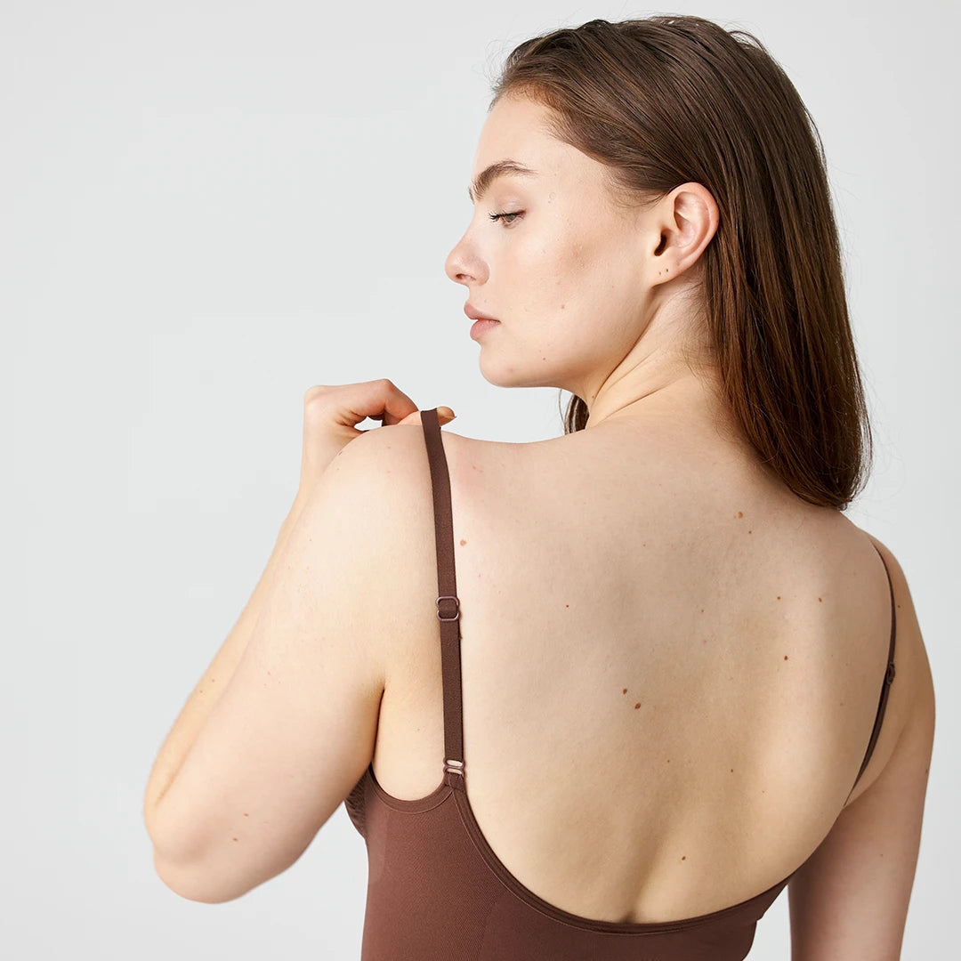 snocks-shaping-body-damen-seamless-braun image 5