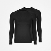 snocks-sportshirt-langarm-damen-schwarz-shaping image 2