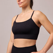 snocks-seamless-gerippter-sport-bh-schwarz image 7