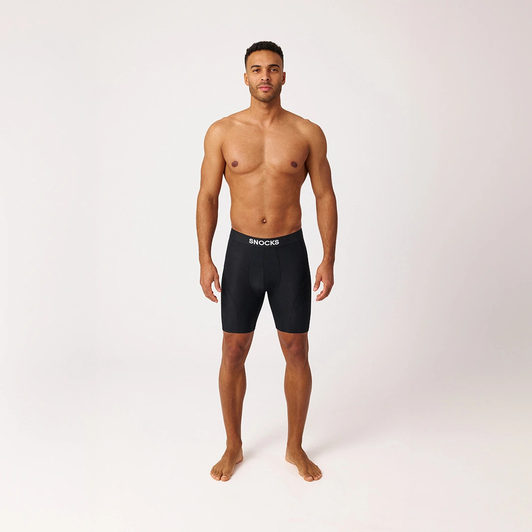 snocks-lange-sport-boxershorts-herren-schwarz image 6