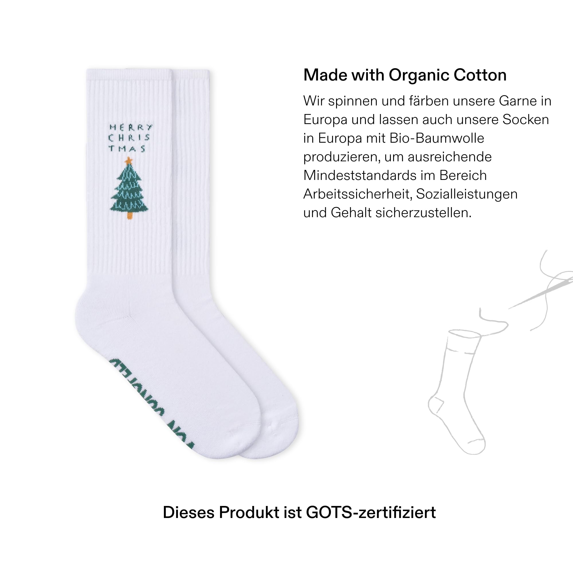 von-jungfeld-tennis-weihnachtssocken-xmas-crew-socks-35-46 image 5