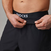 snocks-kurze-sportshorts-herren-schwarz-sweatshorts image 6