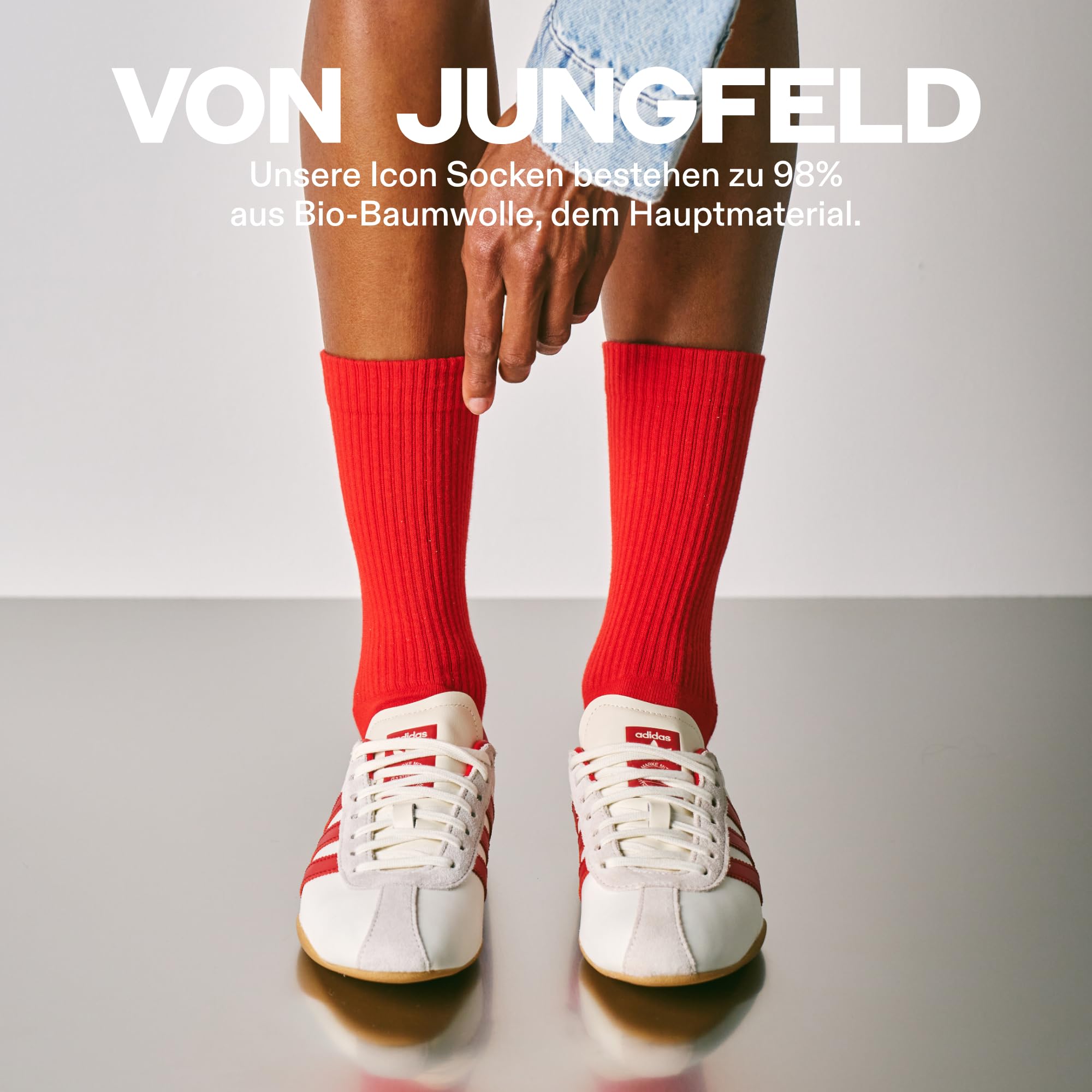 von-jungfeld-tennissocken-retro-look-gr-36-46-atmungsaktive-sportsocken-bio-baum image 2