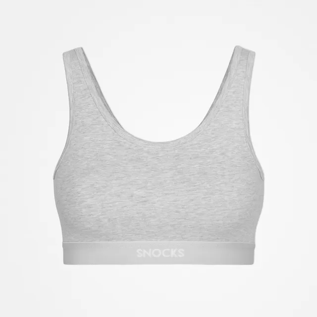 snocks-soft-bh-damen-bustier-hellgrau-bio-baumwolle image 1
