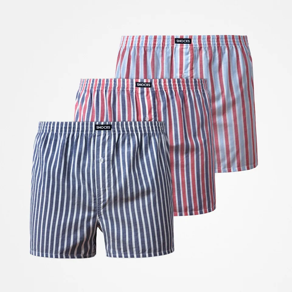 snocks-american-boxershorts-herren-stripe image 1