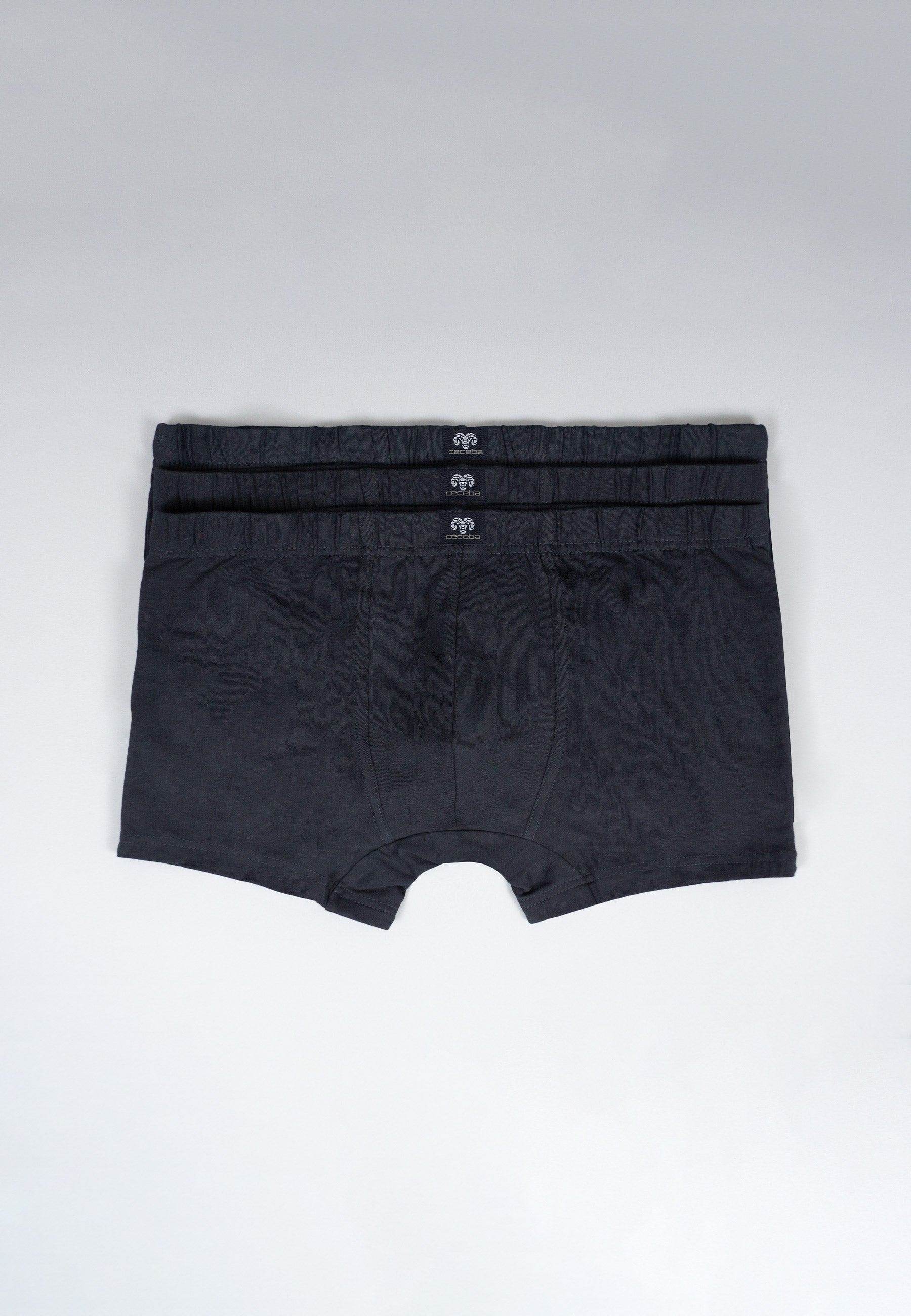 ceceba-herren-pants-schwarz-uni-3er-pack-feinripp image 5