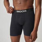 snocks-premium-boxershorts-lang-herren-schwarz-modal image 4
