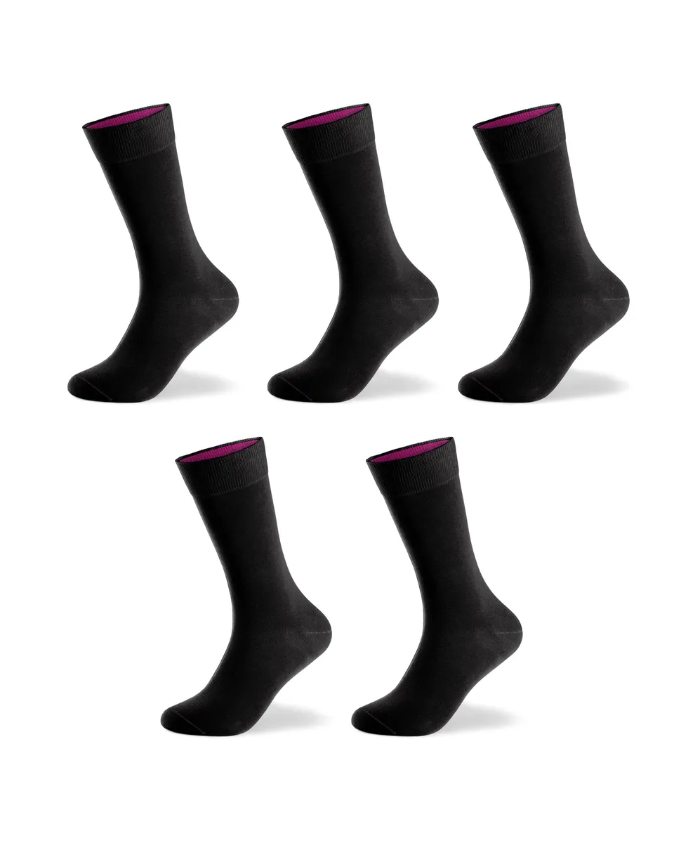 von-jungfeld-signature-classics-einfarbige-business-socken-aus-bio-baumwolle-im- image 1