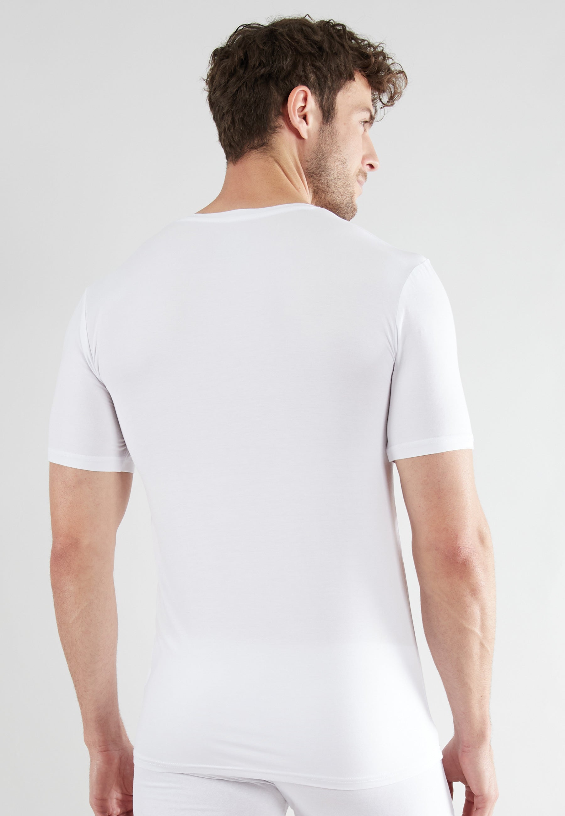 ceceba-herren-shirt-wei-uni-2er-pack-feinripp-unterhemd image 3