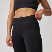 snocks-seamless-legging-taille-haute-noir-high-waist-schwarz image 7